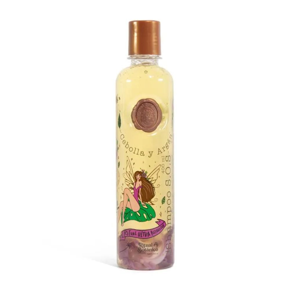 RITUAL BOTÁNICO shampoo S.O.S cebolla y argán disminuye la caída