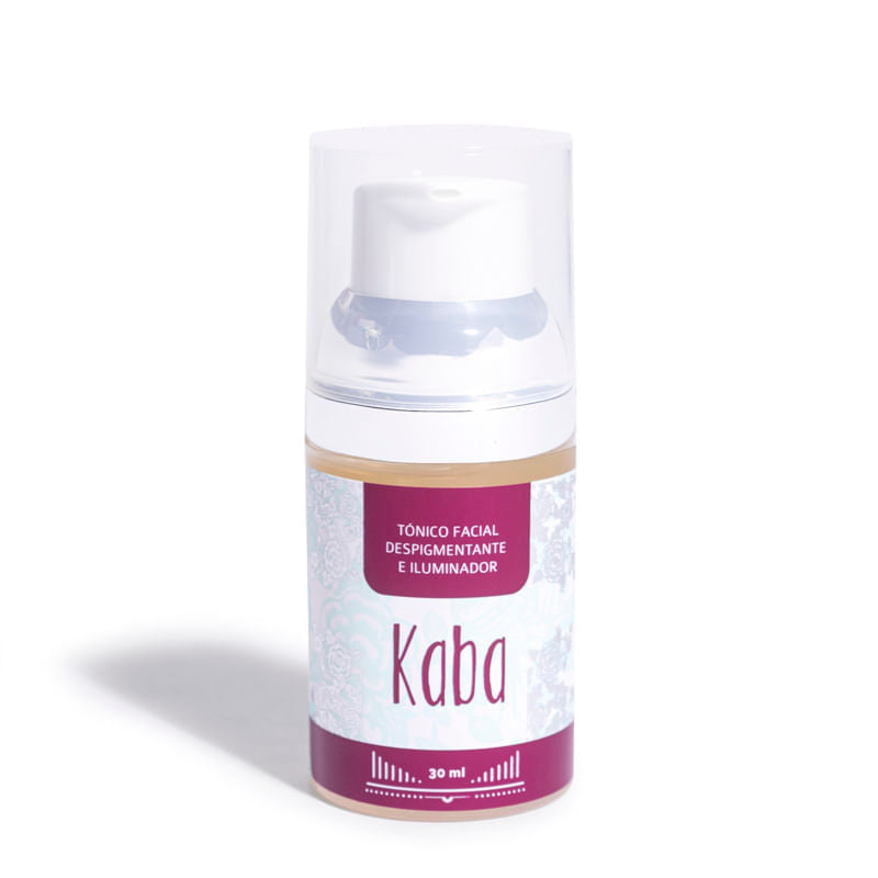 KABA  tónico facial despigmentante e iluminador
