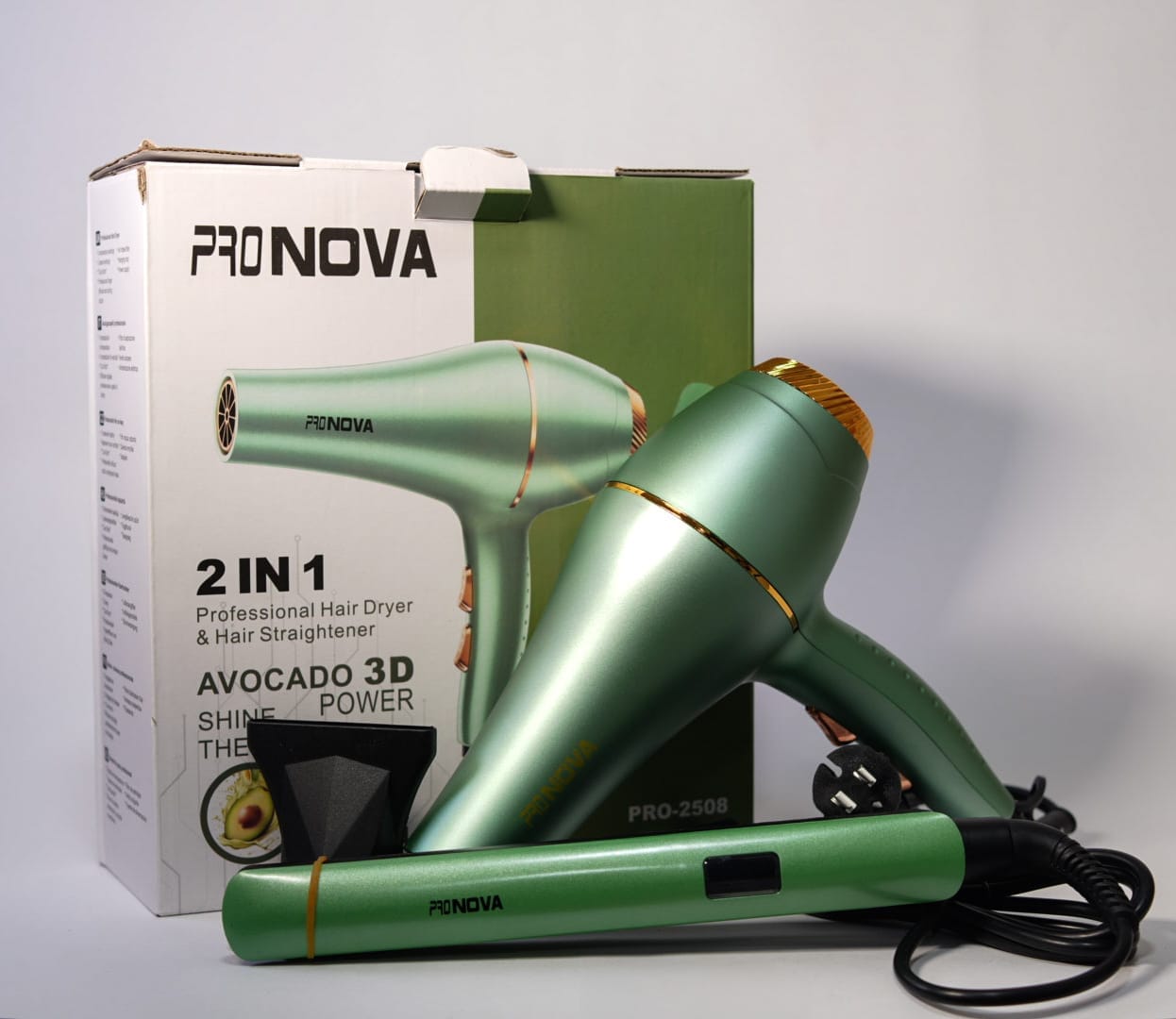 Pronova combo secador y plancha