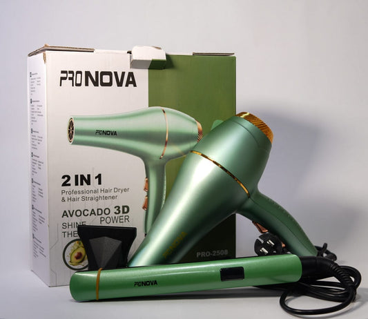 Pronova combo secador y plancha