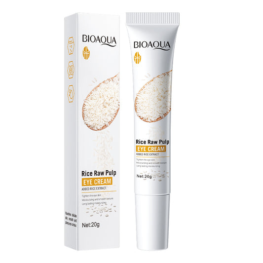 Bioaqua contorno de ojos rice raw pulp