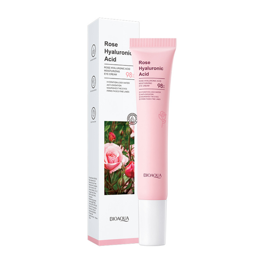 Bioaqua contorno de ojos rose hyaluronic acid